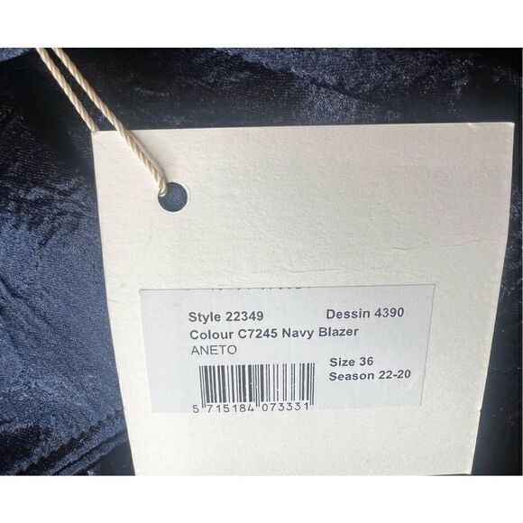 Baum Und Pferdgarten Aneto cut-out midi dress in Navy NWT Blazer Size 36/4 - Picture 5 of 7